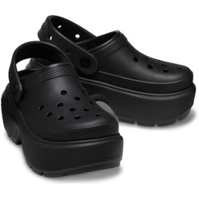 تصویر کفش زنانه سیاه کراکس Crocs 