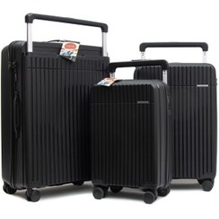 تصویر ست چمدان راپیدو مدل ۸۰۵۰ رنگ مشکی Rapido suitcase set, model 8050,black