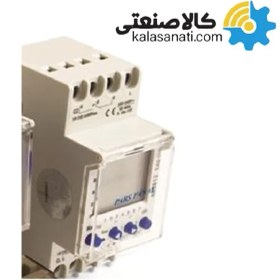 تصویر تایمر تابلویی ذخیره دار دیجیتالی یک کاناله مدل PFTD-810 پارس فانال Pars Fanal Panel timer