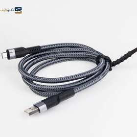 تصویر کابل میکرو یو اس بی هیسکا مدل LX-305M طول 2 متر Hiska LX-305M MicroUSB to USB cable 2m