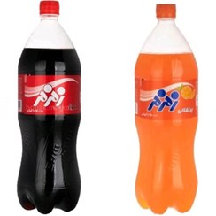 تصویر نوشابه پرتقالی زمزم حجم ۱۵۰۰ میلی لیتر 