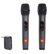 تصویر میکروفن بیسیم دوقلو جی بی ال مدل JBL Wireless Microphone Harman wireless microphone