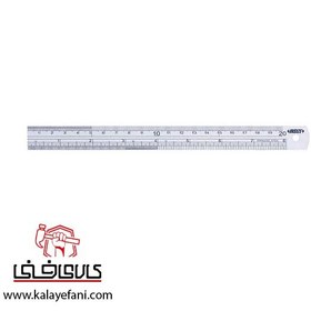 تصویر خط کش فلزی 20 سانتیمتر اینسایز مدل 7110 Insize 20cm Ruler 7110