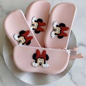 تصویر جا عینکی سیلیکونی مینی موس 