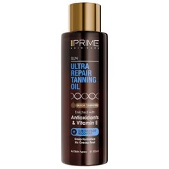 تصویر روغن آفتاب برنزه کننده و ترمیم کننده DNA پرایم حجم 200 میلی لیتر Prime Ultra Repair Tanning Oil 200 ml