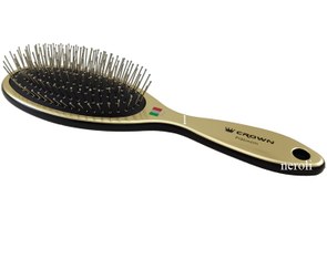 تصویر برس مو رنگ متالیک کرون مدل پلاتینیوم 