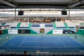 تصویر استادیوم تنیس (هاردکورت) ایران مال 