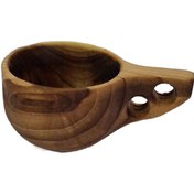 تصویر لیوان کوکسا چوبی 