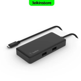 تصویر هاب تایپ سی 5 پورت بلکین USB-C 5-in-1 Multiport Adapter - مدل INC008ttBK 