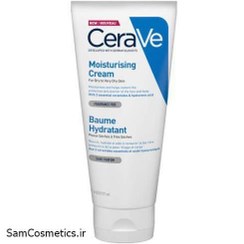 تصویر کرم مرطوب کننده و آبرسان سراوی CeraVe Moisturising Cream, 177ml