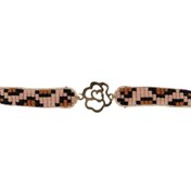 تصویر دستبند طلا میوکی گل زنانه 