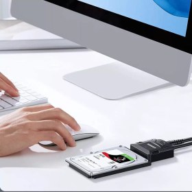 تصویر مبدل USB 3.0 به SATA یوگرین مدل Ugreen CR108 