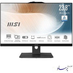 تصویر کامپیوتر همه کاره 23.8 اینچ ام اس آی مدل AM242P 12M-i5 1235U-16GB DDR4-500GB SSD-IPS 