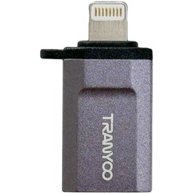 تصویر مبدل USB به لایتینینگ ترانیو مدل T-E16 TRANYOO USB to Lightning T-E16