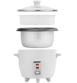 تصویر پلوپز چندکاره جیپاس مدل GRC1828H Geepas 0.6 L Multifunctional Rice Cooker