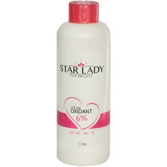 تصویر اکسیدان استارلیدی 6 درصد حجم 180 میلی لیتر Star Lady Oxidant Cream 180 ml
