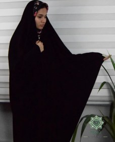 تصویر چادر مشکی زنانه مدل جده 