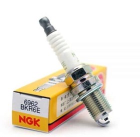 تصویر شمع خودرو NGK مدل BKR6E 6962 تک پلاتین (بسته 4عددی) NGK 6962 BKR6E V-Power Spark Plug