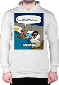 تصویر هودی با طرح Dave Grohls Cat 