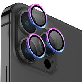 تصویر محافظ لنز یونیک Optix 9H مناسب برای اپل iPhone 14 Pro و iPhone 14 Pro Max Optix 9H Tempered Glass Camera Lens Protector