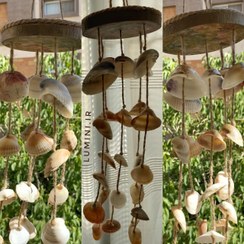 تصویر بادزنگ صدفی طرح ۱ 