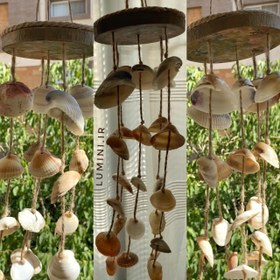 تصویر بادزنگ صدفی طرح ۱ 