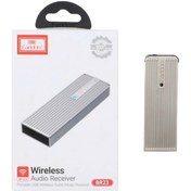 تصویر گیرنده بلوتوثی صدا Earldom مدل BR23 - خاکستری 