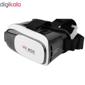 تصویر هدست واقعیت مجازی وی آر باکس مدل vr box 2.0 