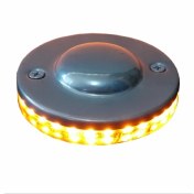 تصویر چراغ استخری روکار دورنور ضدآب استیل 12 ولت تک رنگ 