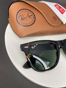 تصویر عینک آفتابی ریبن ویفر مدل Ray ban wayfarer RB2140 سایز54 هاوانا 