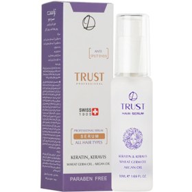 تصویر سرم آرگان و کراتین تراست TRUST hair serum (keratin and argan oil)