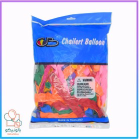 تصویر بادکنک کنگره تایلندی بسته ۱۰۰ عددی 