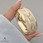 تصویر النگو تک پوش طلاروس کد 1532 