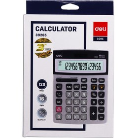 تصویر ماشین حساب رومیزی دلی کد DL-39265 ا Deli DL-39265 Calculator Deli DL-39265 Calculator