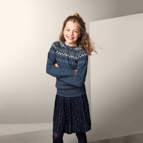 تصویر پلیور بچگانه طرح نروژی چیبو 