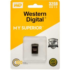 تصویر فلش مموری وسترن دیجیتال مدل My Superior ظرفیت 32 گیگابایت Western Digital MY Superior Flash Memory 32GB