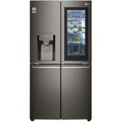 تصویر یخچال فریزر ساید بای ساید ال جی مدل GR-X24FMKBL ظرفیت ۳۰ فوت 