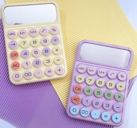 تصویر پالت سایه چشم 12 رنگ طرح ماشین حساب 