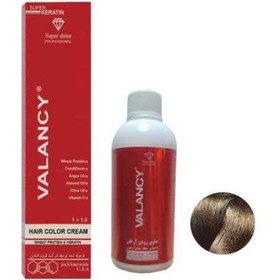 تصویر کیت رنگ مو والانسی شماره M7 رنگ بلوند زیتونی روشن VALANCYM7 Hair Color 100 m