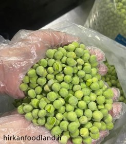 تصویر نخود فرنگی منجمد 1 کیلویی 