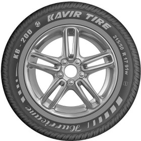 تصویر لاستیک کویر 215/50R17 گل KB200 kavir tire 215/50R17 KB 200