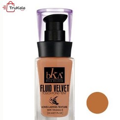 تصویر کرم پودر بکا شیشه ای مدل Fluid Velvet شماره 102 حجم 30 میلی لیتر Becca Fluid Velvet No. 102 powder cream, volume 30 ml