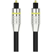 تصویر کابل اپتیکال صدا 1.5 متر فلزی دی‌نت 