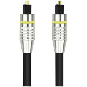 تصویر کابل اپتیکال صدا 1.5 متر فلزی دی‌نت 