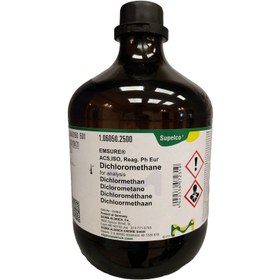 تصویر دی کلرو متان کد 106050 مرک Dichloromethane for analysis EMSURE® ACS ,ISO, Reag. Ph Eur