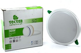 تصویر چراغ پنلی 20 وات توکار سایزشو تکتاب مدل زحل (Frameless Panel Light ) 