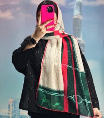 تصویر شال حریر زنجیری 