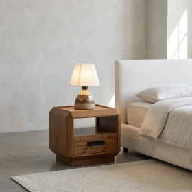 تصویر پاتختی چوبی شیوا 