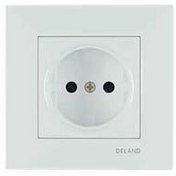 تصویر کلید و پریز دلند مدل آسا بدون ارت 