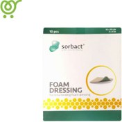 تصویر پانسمان فوم سوربکت بدون چسب 